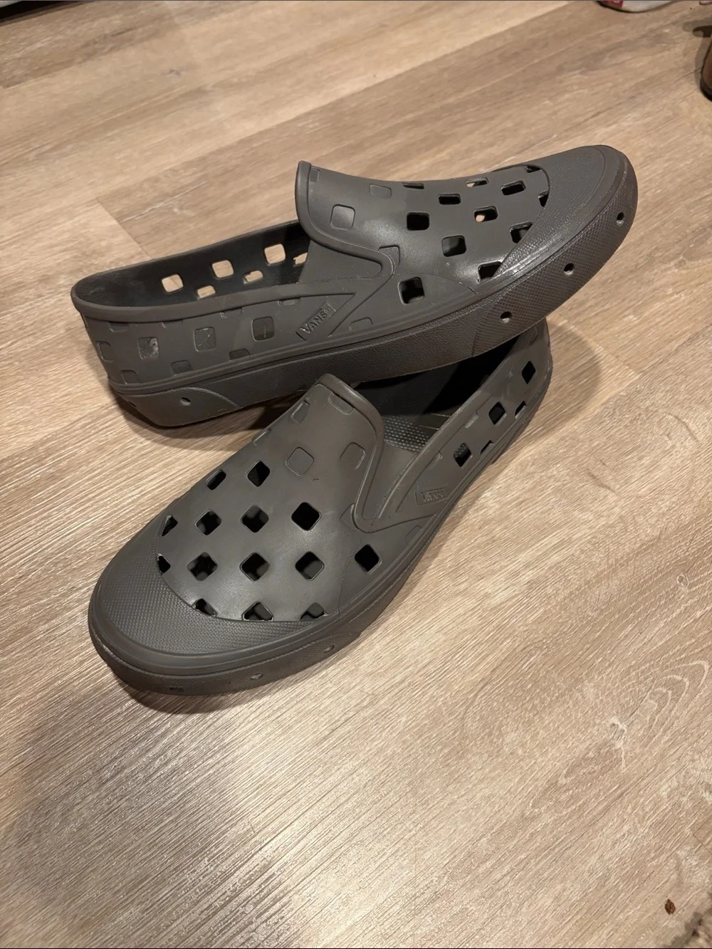 Slip-On Ventilated Men’s Casual water Shoe - Dark Gray